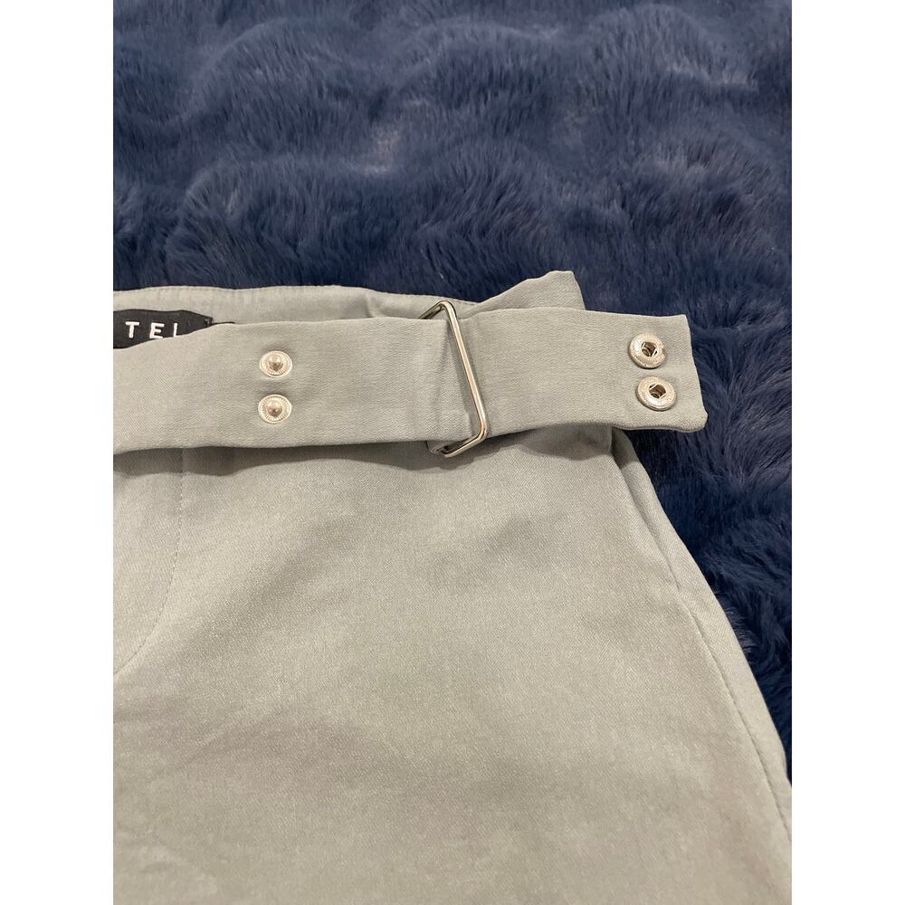 Motel Rocks Jarli Hot Pants XXS | Y2K new w tags Micro Shorts | NWT gray - Picture 7 of 13